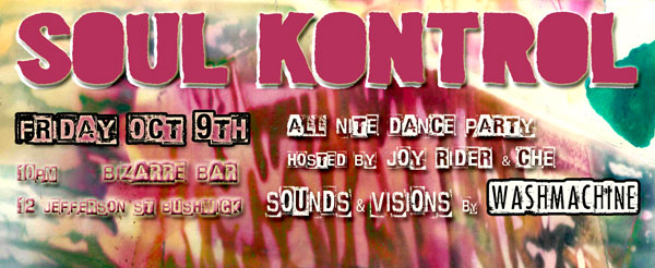 SOUL KONTROL @ BIZARRE BAR